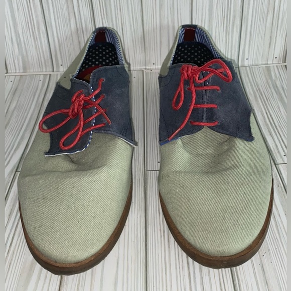 Ben Sherman Oxford Canvans Shoes Size 12 - Picture 2 of 10
